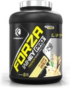 Forzagen Whey PRO Lav karbohydratpulver | 24g protein per servering, Ingen tilsatt sukker, Glutenfri, Premium Whey for rister og blandinger for menn og kvinner, BCAA vanilla, 5 lbs. (67 serveringer)