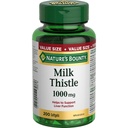 Naturens Bounty Melk Thistle Verdi Størrelse, 200 Softgels