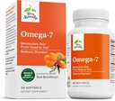 Terry Naturally Omega-7 - Diett Supplement med essensielle fettsyrer - ernæringskosttilskudd for å støtte hudens helse med Sea Buckthorn, Berry Pulp & Seed Oil - 60 Softgels (Pack of 2)