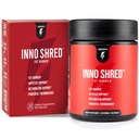 Inno Shred Thermogenic Fat Burner For Menn & Kvinner - Appetitt Suppressant, Energi og Metabolisme Støtte med Capsimax, Paradoksin, Grønn Te ekstrakt - 60 Kapsler, 30 Serveringer