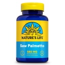 Naturens liv så Palmetto for menn 580mg - Tradisjonell prostata Supplement - menns helse, prostata og urinveittrakt støtte m/Beta sitosterol plantesteroler, 60-dagers garanti, 100 Serv, 100 kapsler