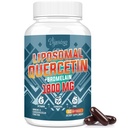 Liposomal Quercetin Phytosom, Quercetin med Bromelain, Sink & Vitamin C, Bioactive Phytosom Complex, 20X høyere absorpsjon - 60 Softgels