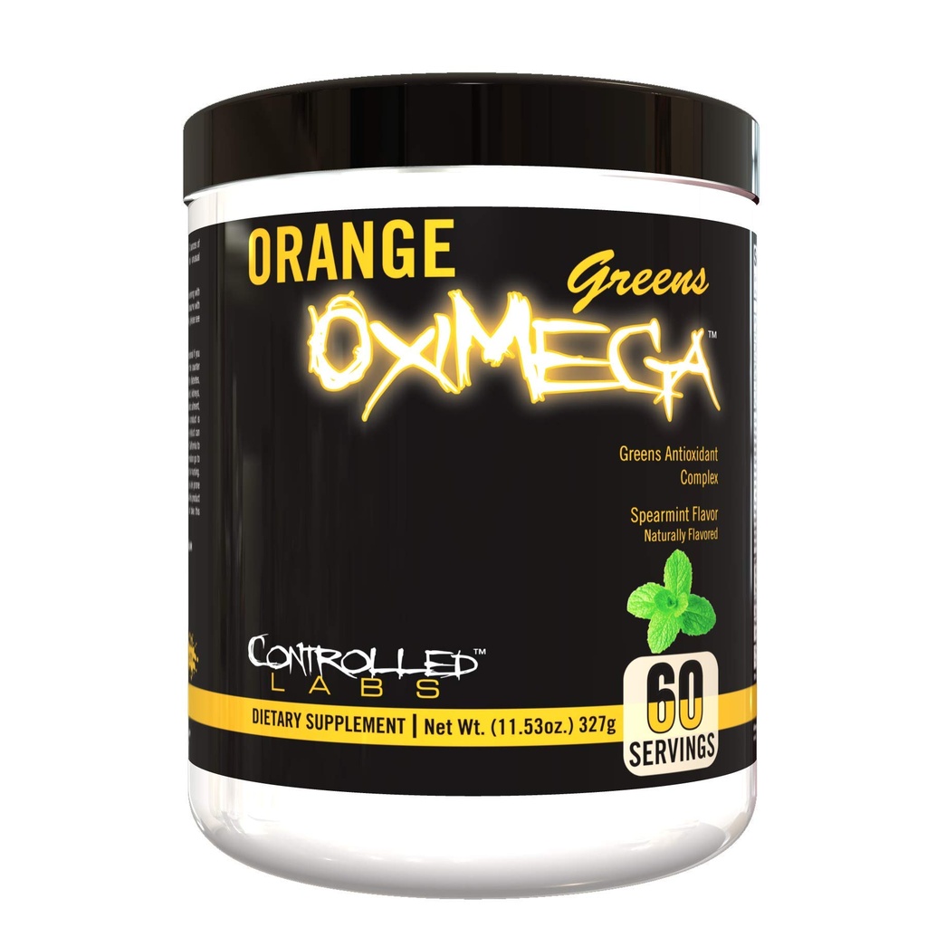 Kontrollert Labs Orange OksiMega Greens Spearmint - 0.72 lb
