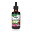 Naturens svar Organic Hawthorn Extract 2 Oz - Lav alkohol, Glutenfri & Kosher - hjerte støtte - Ideell for Hawthorn Berry Tea