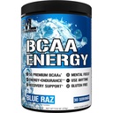 EVL BCAA Aminosyrer pulver - BCAA energi pre trening pulver for muskelgjenvinning lean vekst og utholdenhet - Hydroring post treningsgjenvinning drikke med naturlig kaffe - Blue Raz