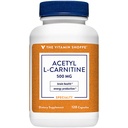 Acetyl-L-karnitin 500mg – støtter sunn hjerne- og minnefunksjon, fremmer energiproduksjon – CarnipureTM tilbyr reneste form av L-karnitin (120 kapsler) av vitaminshoppen