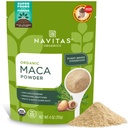 Navitas Organics Maca pulver – 100% Gelatinisert Peruan Maca for Adaptogen Smoothies, Lattes, Baking og mer – Energize & Balance - USDA Økologisk, Ikke GMO, Vegansk, Glutenfri (4oz. Veske, 23 Services)
