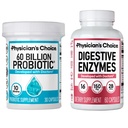 Legens CHOICE - Optimal Gut Health Bundle: 60 milliarder probiotika + Digestive enzymer for digestiv komfort og immunstøtte