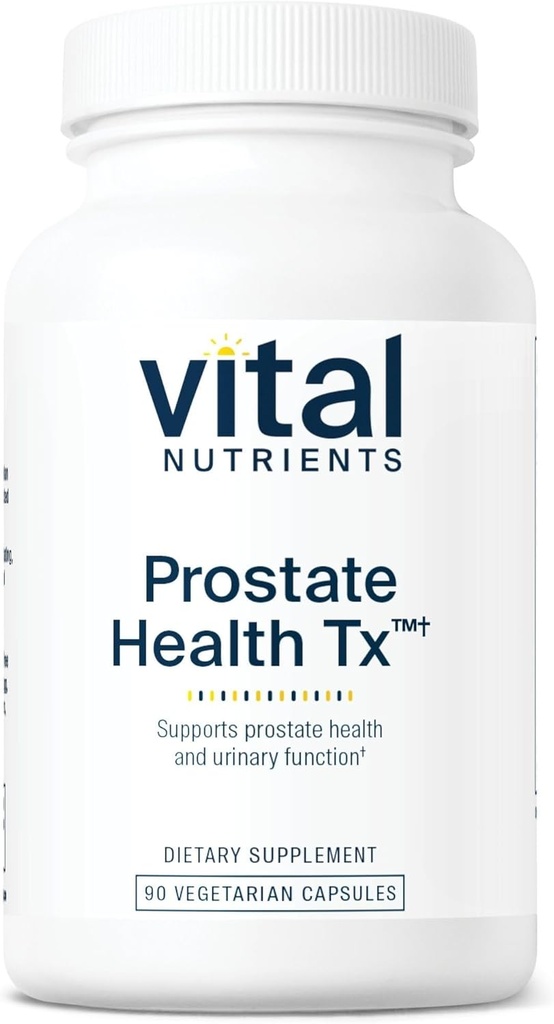 Vitale næringsstoffer - prostata helse Tx - bevisbasert prostata støtte - 90 vegetariske kapsler per flaske