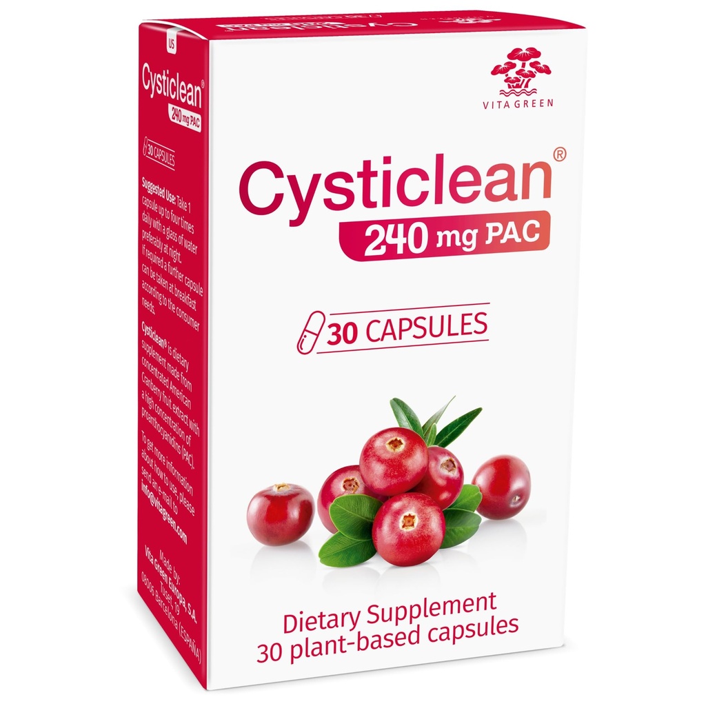 Cranberry PAC Supplement – 240 mg PAC, sukkerfri – urinveisinfeksjonsstøtte – mest effektive Cranberry Pills for cystitt & Interstitiell Cystitis Relief