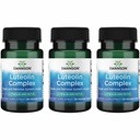 Swanson Luteolin Complex w/Rutin - Brain Support Supplement for å fremme hukommelse, humør og kognitiv helse - Naturlig formel for å bidra til å opprettholde nervesystemet - (30 Veggie Kapsler) 3 Pack