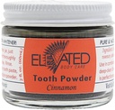 Forhøyet tannpulver naturlig med Xylitol & Aktivert Charcoal • Herbal • Vegan • lagret i glass Jar - Mint eller kanel - laget i USA (2 ovner)