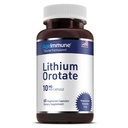 Litium Orotat Supplement 10 mg, 60 vegetariske kapsler. Støtter hukommelse og emosjonell velvære. Magnesium Stearate gratis kosttilskudd. (1)