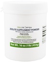 Heltropfen Zeolitt pulver | Kosttilskudd 1 pund - 454 g | Detox | Clinoptilolit 94+-3% | Aktivert | Naturlig Mineral Støv | Ultra FINE Mindre-Than 2 μm