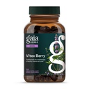 Gaia Herbs Vitex Berry - støtter hormonbalanse og fruktbarhet for kvinner - Sunn progesteron for Menstrual Helse - 120 Vegan Caps (60-dagers forsyning)