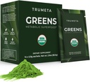 Grønn pulver reise pakker - 14 Serveringer for minne, Digestion Jeg beste smaker Super Greens pulver med organisk Spirulina, Goji, Beetrot, Pomegranate I Vegan, ikke-GMO