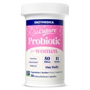 Enzymedica SubCulture Probiotika for kvinners Vaginal & Urinal helse, 50 milliarder CFU, støtter immun + Digestiv helse og regelmessighet, 30 greve