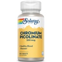 Solaray Chromium Picolinat Tabletter, 200 mikrogram | 200 greve