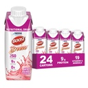BOOST Breeze Clear Nutritional Drink - 250 kalorier - 19 vitaminer og mineraler - 9 g Protein - Fortifisert ren ernæringsmessig drikke med vitamin A & Zink - Wild Berry Flavor - 8 fl oz (Pack of 24)
