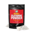 \"No Bull\" L-Glutamin pulver - ikke-flavorert og mikronisert glutamin, rent L Glutamin pulver, ikke GMO, L Glutamin Supplement, naturlig vegetarisk og glutenfri, 300g