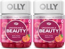 OLLY Uendelig Beauty Gummy, for hår, hud, negler, Biotin, vitamin C, Keratin, Chewable Supplement, Grapefrukt, 30 dagers forsyning - 120 Count