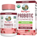 MARYRUTH'S USDA Organic Probiotic Gummies Probiotic Digestive Support 中 Immun Support 中 Digestiv & Gut Helse Supplement  meget 5 milliarder CFU | Vegan | Ikke-GMO | Glutenfri | 60 greve