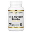 California Gold Nutrition Zink-L-Carnosin Complex, 90 Veggie Caps