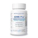 Biotisk forskning ADB5-Plus støtter sunn adrenal Gland funksjon, støtte kortisol nivåer, positiv respons på stress, sunn energi nivåer 90 tabletter