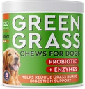 PawFECTCHEW Hund Pee Grass Helper - Grass behandling for hund urine - Hund Urine Neutralizer for grais brenne flekker - Hund Pee Lawn Repair Behandlinger med probiotika - laget i USA - 120 Chews