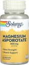 Solaray Magnesium Asporotat Supplement, 200 mg, 60 greve