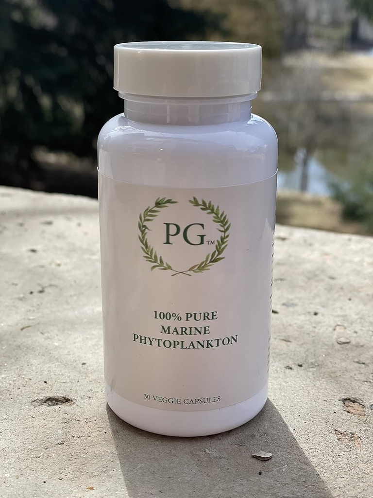 100% ren organisk Marine Phytoplankton - høy utbytte SOD Enzyme - kontaminerende gratis konsentrert pulver, vegansk SUPERFOOD - 15g