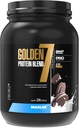 Maxler Golden 7 Protein blanding - Protein pulver for muskel gevinst og gjenoppretting - Informasjonskapsler og kremprotein pulver 2 lb