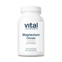 Vital næringsstoffer Magnesium Citrat 150mg | Fremmer avslappning | Støtter søvn, bein, hjerte, muskel, nyre, og nerve helse | Vegansk Supplement | Gluten, Dairy, Soya Gratis | 100 kapsler