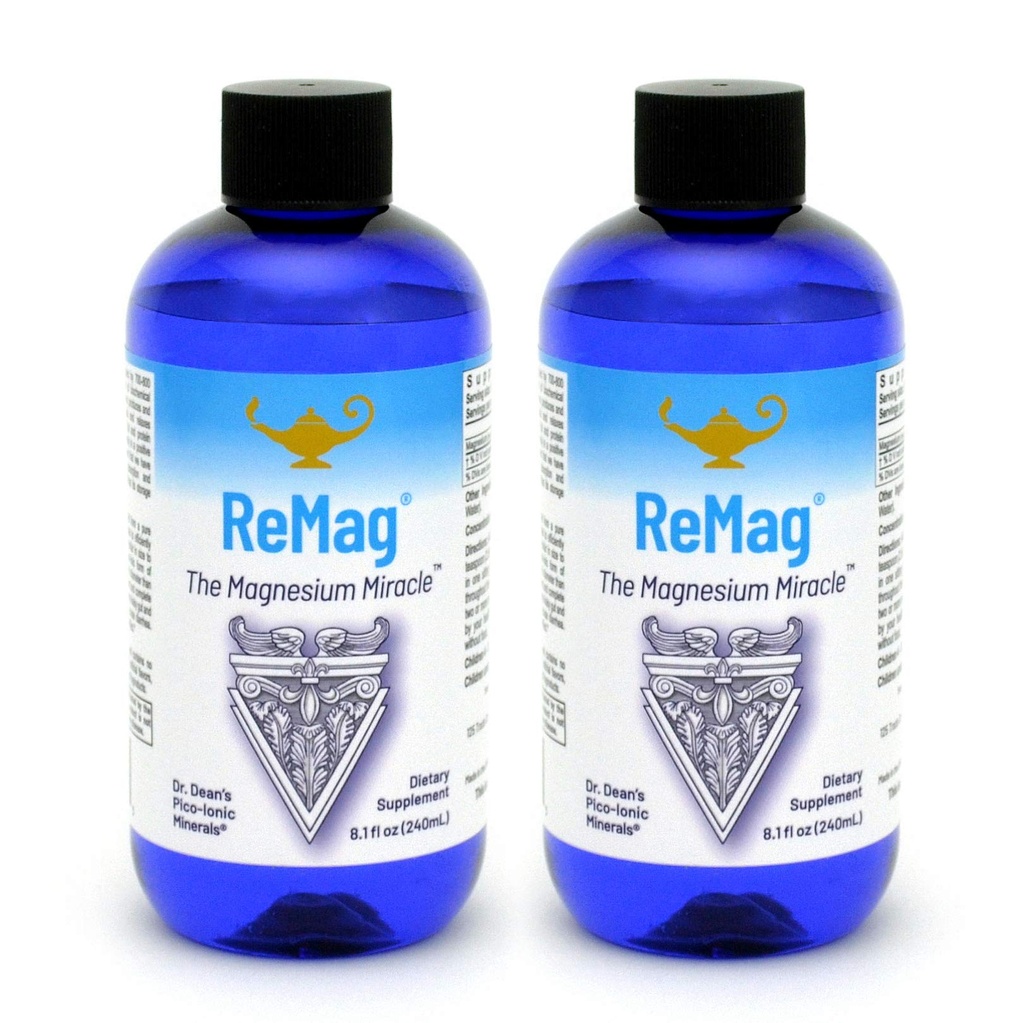 Rna ReSet ReMag – høy absorpsjon Magnesium Klorid væske, 8.1 Fl Oz (2-Pack)