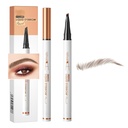Q707 4 Tipped Precise Brow penn - Langvarende vanntett øyenbryn blyant for naturlig, definerte brows - enkel å bruke, egnet for alle ferdigheter nivå (2#Dark kaffe)