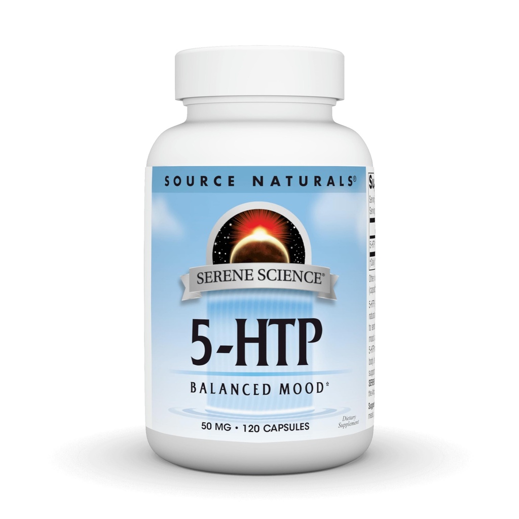 Kilde Naturals Serene Science 5-HTP 50 mg - 120 kapsler