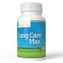 Lung Care Max, spesiell antioksidant formel med amerikansk Ginseng, Bee Propolis og Royal Jelly (90 kapsler)