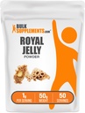 BulkSupplements.com Royal Jelly pulver - Royal Jelly Supplement, for immunstøtte - Glutenfri, 1g per servering, 50g (1,8 oz) (pakke av 1)