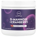MRM Ernæring D-Mannose + Cranberry | Cranberry Flavored | Urin Tract + Bladder Helse | Lavsugar | Glutenfri + Vegan | 40 Serveringer