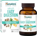 Himalaya Hei Easy Digestion, Digestive Enzymer med 2 milliarder CFU-probiotika og prebiotika, Plus 100 mg Herbal Digestive Support med Ginger, Fennel & Triphala, 30 Vegetariske kapsler