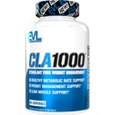 Evlution konjugert Linoleic Acid CLA Supplerende ernæring Lean Muscle Mass Builder & fettforbrenner for menn og kvinner - Stimulant-fri saflower Basert CLA 1000mg blanding Per servering (90 serveringer)
