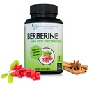 DOKUMENTER FOR DOKUMENTER Berberine med Ceylon Cinnamon - 1200mg Berberine & 100mg organisk Ceylon Cinnamon - 120 Veggie kapsler, sunn immunsystem og gastrointestinal velvære