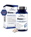 1MD Nutrition BiomeMD Probiotika for kvinner - Daglige Prebiotika og probiotika for kvinner - mer enn 60 milliarder CFU, 15 Strains - Kvinner Probiotika for å støtte urin- og vaginal helse - 30 kapsler