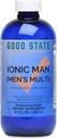 God State Ionic Man menns flytende ioniske Multi Mineral | Vegan | Kosttilskudd | 15 forskjellige mineraler (8 oz.)