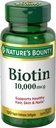 Naturens Bounty Biotin 10.000 mcg, Rapid Release Softgels 120 ea (pakke på 10)