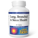 Naturlige faktorer Lung, Bronchial & Sinus Helse - Respiratorisk Helse Supplement - Støtter Lung & Sinus Helse - Støtter Sunn Lung Tissue & Mucus Konsistens - 90 tabletter (90 Serveringer)