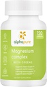 Magnesiumkompleks med grønn, magnesiumglycinat, magnesiumglukonat og magnesiummalat gi 250 mg elementært magnesium per servering, tredjepart testet. Pluss fem grønne i magnesium