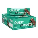 Quest Nutrition Mint sjokolade Chunk Protein Bars, 20g Protein, 1g Sukker, 4g Netto Carb, Glutenfri, Keto Vennlig, 12 Count