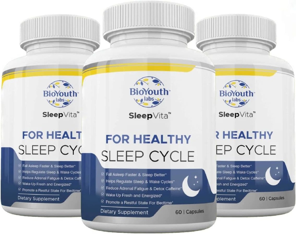SleepVitaTM Naturlig søvn Supplement