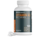 Bronson vitamin K2 MK-7 100 MCG, K2 som MK7 Menaquinon, Bone støtte ikke-GMO, 120 tabletter